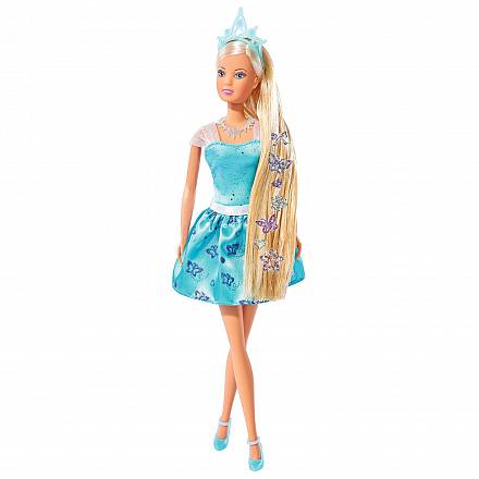 Кукла Штеффи с наклейками для волос, 29 см. 